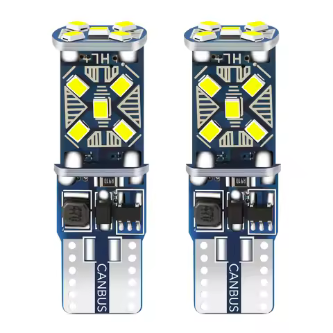 2PCS T10 W5W New Super Bright Led Canbus Bulbs for SEAT Altea Toledo MK1 MK2 Ibiza Cupra Leon Cupra 