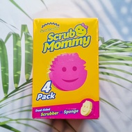 ฟองน้ำอเนกประสงค์ แบบ 2 ด้าน Scrub Mommy® Dual-Sided Scrubber and Sponge (Scrub Daddy®) ที่ขัด + ฟอง