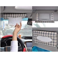 HOT Car Sun Visor Tissue Paper Box Free 1 Packet Tissue