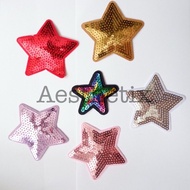 Iron Patch Embroidery Embem Embroidered Star Sequins Star Sequins/