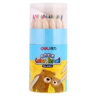 Deli 6498 Colour Pencil - 1 Tube x 12 Pcs