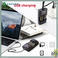 TAMAKO Battery Charger Universal Durable CR123/CR2 Dual Charger