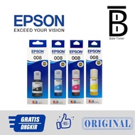 Epson 008 BK, Cyan, Magenta, Yellow printer ink