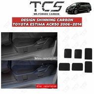 TCS TOYOTA ESTIMA ACR50 CAR CENTER SEAT HANDLE FRAME CARBON FIBER INTERIOR ACCESSORIES