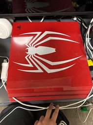 【限量版】PS4 Pro 蜘蛛俠紅色主機 + 原廠紅色手掣