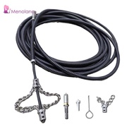[Menolana] Drain Snake,Heavy Duty Flexible Drain Auger Cable Plumbing Snake,Drain Cleaner Drain Clog