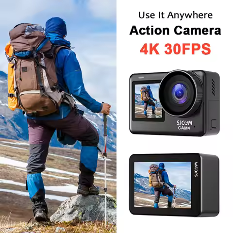SJCAM Flagship SJ11 Action Camera 4K 2.33" Touch Screen Waterproof 5G WiFi Active HDR Video action c