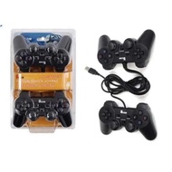 Black Double Vibrating Usb Gamepad / PC Game Pad Stick / PC Laptop Joystick