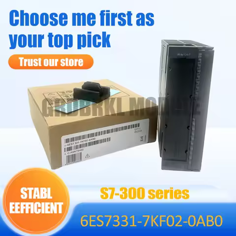 Brand new original S7-300 PLC 6ES7331-7KF02-0AB0 analog input SM331 module 6ES7332-5HD01-0AB0 analog