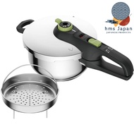 Tefal Secure Trendy Pressure Cooker - IH Compatible, 3.2L & 6.2L Options, Perfect for 1-6 Servings, 
