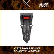 Y16ZR SHORT FENDER CARBON MUDGUARD BELAKANG CARBON AND BLACK Y16ZR ACCESSORIES Y16 AKSESORI
