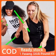 1pair Stick Pound Fit Stick Sports Workout Home Cardio Fit Nylon Drum Stick