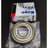 BEARING 6306 ZZ KOYO BRAND ORIGINAL JAPAN 6306ZZ