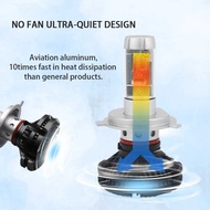 CO LIGHT X3 Motorcycle Headlight H4 Led Car 3 Colors H1 H7