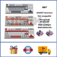 IKBC Q87 Wireless Mechanical Keyboard 75% Hot swappable RGB GASKET Custom Gaming Keyboard