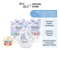 BZU BZU Baby Laundry Detergent and Softener Combo (1L + 800ml x 2)