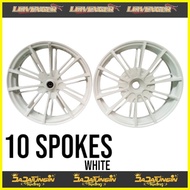 ♝ ◱ ♨ Leivenger 10 Spokes Mags Yamaha Mio Sporty/Mio Soul 115/Mio i 125/Beat/Click