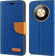 jeans flip pouch bag with card slot case for honor X9D X9C X9B X9A 5G