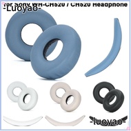 LUOYAO1 1Pair Headset Earmuff, Sponge Foam Protein Leather Headphone Ear Pads, Ear Pillows Replaceme