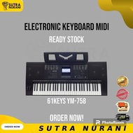 PIANO ELEKTRONIK MIDI 61 KUNCI MODEL YM-758