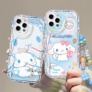 For Realme C75 Note 60X 60 Note50 C63 C65 C67 C53 C51 C21Y C11 Bracelet Milk Tea Cinnamoroll Case