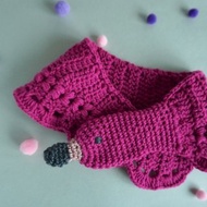 【女孩禮物】紅鶴頸巾