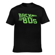 Fashion Printed Back To The 80S Men'S Cotton Tee