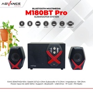Advance Speaker M180BT PRO Aktif Bluetooth Hitam