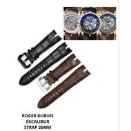 Roger Dubuis Excalibur 26mm Brown Black Watch Strap