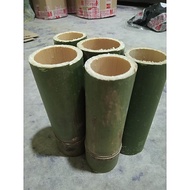 Buluh lemang kukus (panjang 5.5 inci & Diameter 2-3 inci)