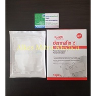 Dermafix T 10x12 cm / Waterproof Wound Plaster / Onemed Transparent Plaster