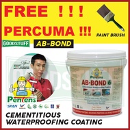 PENTENS AB BOND CEMENTITIOUS WATERPROOFING COATING OUTDOOR WATERPROOF KALIS AIR SIKA DAVCO 防水灰 防水膏 WATER RESISTANT T200