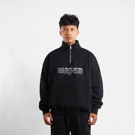 WISED | MOIRE | HALFZIP HOODIE