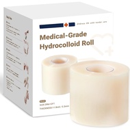 Medical Grade Hydrocolloid Bandage Roll for wound,Acne Pimple patch Hydrocolloid Tape,Cut-to-Size hy