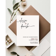 Digital Wedding Card by TheCard.Story [TCS001]
