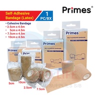 Aros / Primes Self-Adhesive Bandage (Cohesive Bandage) 2.5cm 5cm 7.5cm 10cm