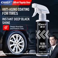 CHIEF Tire Coating Tire Shine & Protection Spray Tire Glaze Tire Black Spray
