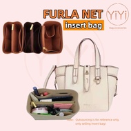 [YiYi]insert organizer bag Fits For FURLA NET bag organizer insert bag inner purse bag lining cosmet