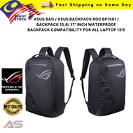 Asus bag / Asus Backpack ROG BP1501 / Backpack 15.6/ 17" inch Waterproof Backpack Compatibility for all laptop 15'6