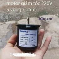 Gear reduction motor 220v - gear reduction motor 5 rpm