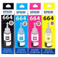 Epson Ink   รุ่น T6641 T6642 T6643 T6644 BCMY FOR PRINTER TANK  L120/L220/L360/L565/L1300 พร้อมกล่อง