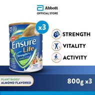 [Bundle of 3] Ensure® Life StrengthProᵀᴹ Plant Based 800g