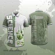【FREE CUSTOM】POLO Shirt SCIENCE Uniform for SSLG | SELG | YES-O | BKD FULL SUBLIMATION 7