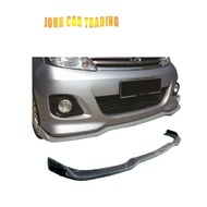 Perodua Viva Elite Pu Front Skirt V Lip Bodykit Viva 2009 Skirt Depan Front Lip Viva Elite V-Lip Pu 
