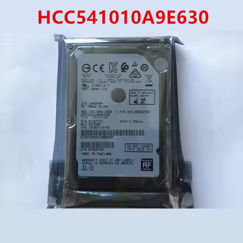 New HDD For Hgst 1TB SATA 2.5"32MB 5400RPM 9.5MM For Internal Hard Disk For Notebook HDD For HCC5410