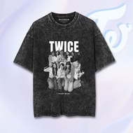Twice Oversize Washed T-shirt | Stone Wash T-Shirt | Oversized T-shirt | Stone Wash Oversize | Washe