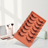 7 Pairs Fluffy 8D Wispy Eyelashes – Natural Volume Faux Mink Pack  7 Pasang Bulu Mata Palsu 8D Lembu