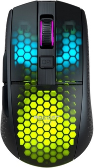 ROCCAT Burst Pro Air Lightweight Symmetrical, Wireless RGB Gaming Mouse with 19K DPI Optical Owl-Eye