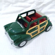 Preloved Sylvanian Families Green Family Car