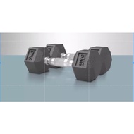 HEXAGONAL DUMBELL 5kg/7.5kg/10kg/12.5kg/15kg/17.5kg/20kg 22.5kg/25kg Hex Dumbell halter hex Per PCS